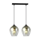 Emibig Suspension Luminaire Istar Acier Noir | Convient pour 2x E27 - Max 10W