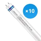 Lot 10x Philips Tube LED T8 MASTER (HF) High Output 14W 2000lm - 830 Blanc Chaud | 120cm - Équivalent 36W