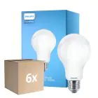 Lot 6x Philips Corepro LED Ampoule E27 Poire Dépolie 17.5W 2452lm - 840 Blanc Froid | Équivalent 150W