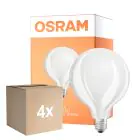Lot 4x Osram Retrofit LED E27 Globe Filament Dépolie 11W 1521lm - 827 Blanc Très Chaud | Équivalent 100W