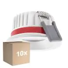 Lot 10x Ledvance Spot LED Fire Rated Aluminium Blanc 8W 680lm 36D - 930 Blanc Chaud | Diamètre 68mm - IP65 - Meilleur rendu des couleurs - Dimmable