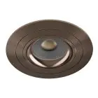 Noxion Encastré Spot Logic MR16 Inclinable Brillant Bronze | 92mm - Diamètre 80mm - IP20 - Incl. GU10 Culot