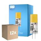 Lot 12x Philips LED Capsule CorePro G4 Claire 2.4W 300lm - 827 Blanc Très Chaud | Équivalent 28W