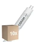 Lot 10x Osram Tube LED T5 (HF) High Efficiency 7W 900lm - 830 Blanc Chaud | 55cm - Équivalent 14W