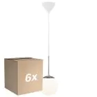 Lot 6x Nordlux Café Suspension Luminaire Verre Blanc | Convient pour E27