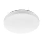 Eglo Mur et Plafonnier Frania Acier Blanc 10W 1100lm - 830 Blanc Chaud | IP20 