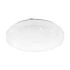 Eglo Mur et Plafonnier Frania-S Acier Blanc 14.6W 1600lm - 830 Blanc Chaud | IP20 
