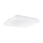 Eglo Mur et Plafonnier Frania-S Acier Blanc 14.6W 1600lm - 840 Blanc Froid | IP44 