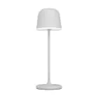 Eglo Lampe De Chevet Mannera Aluminium Gris 2W 200lm - 830 Blanc Chaud | IP54 - Touch Dimmable - USB-C