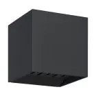 Eglo Applique Murale Calpi 2 Aluminium Anthracite Up & Down 3.3W 340lm - 830 Blanc Chaud | IP54