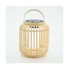 Eglo Lampe De Chevet Marliano Solar Bois Brun 3W 300lm - 840 Blanc Froid | IP44